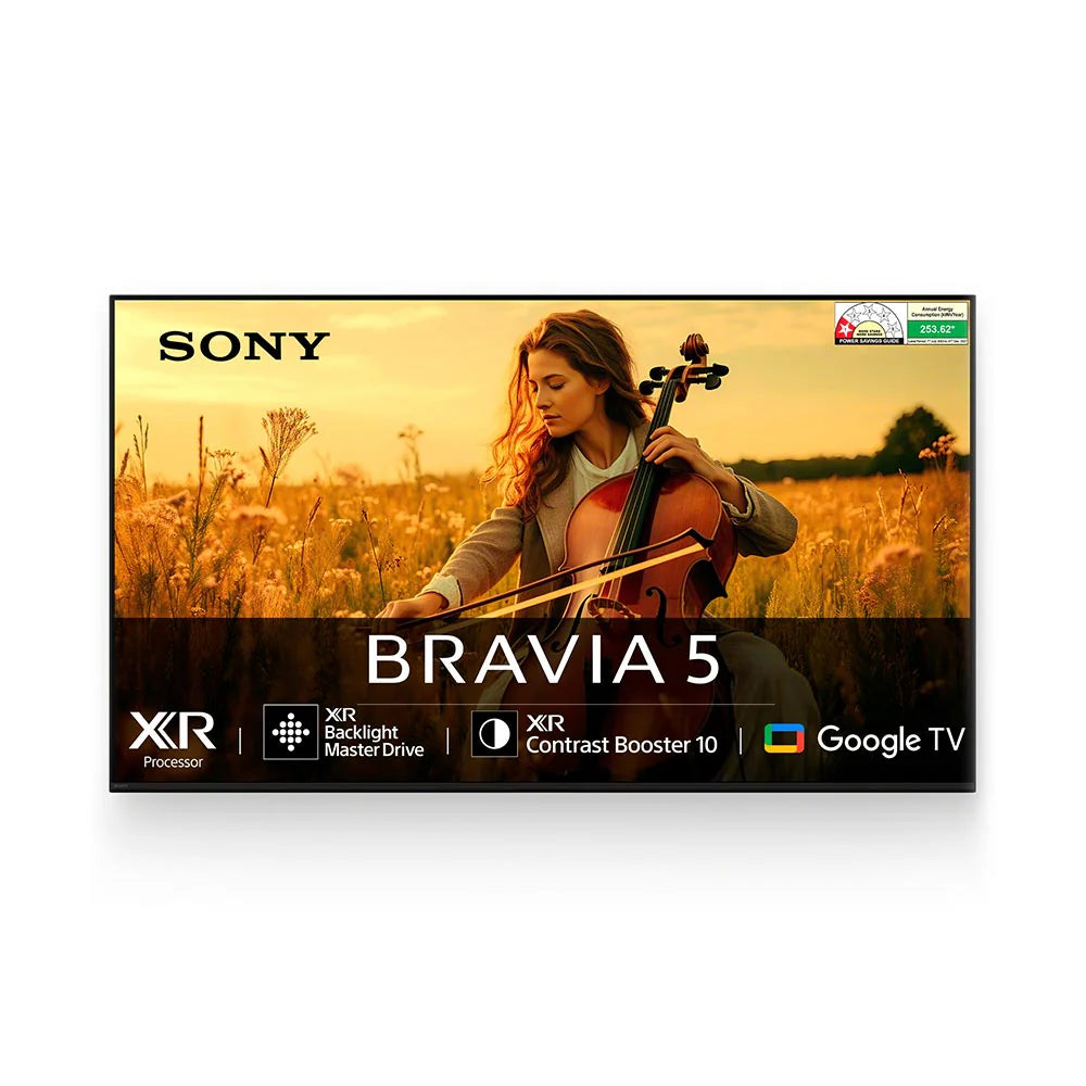 Sony 139 cm (55 inches) BRAVIA 5 Series 4K Ultra HD Smart Mini LED Google TV K-55XR55A