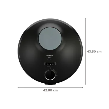 HAVELLS LOOP 6L RO + UV + Alkaline Water Purifier with Hygienic Flow Control (Hydro Grey)