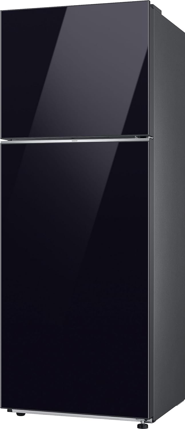 Samsung 465 L, Bespoke Optimal Fresh+, Digital Inverter, Frost Free Double Door WiFi Embedded Refrigerator (RT51CB662A22TL, Clean Black Glass, 2023 Model)