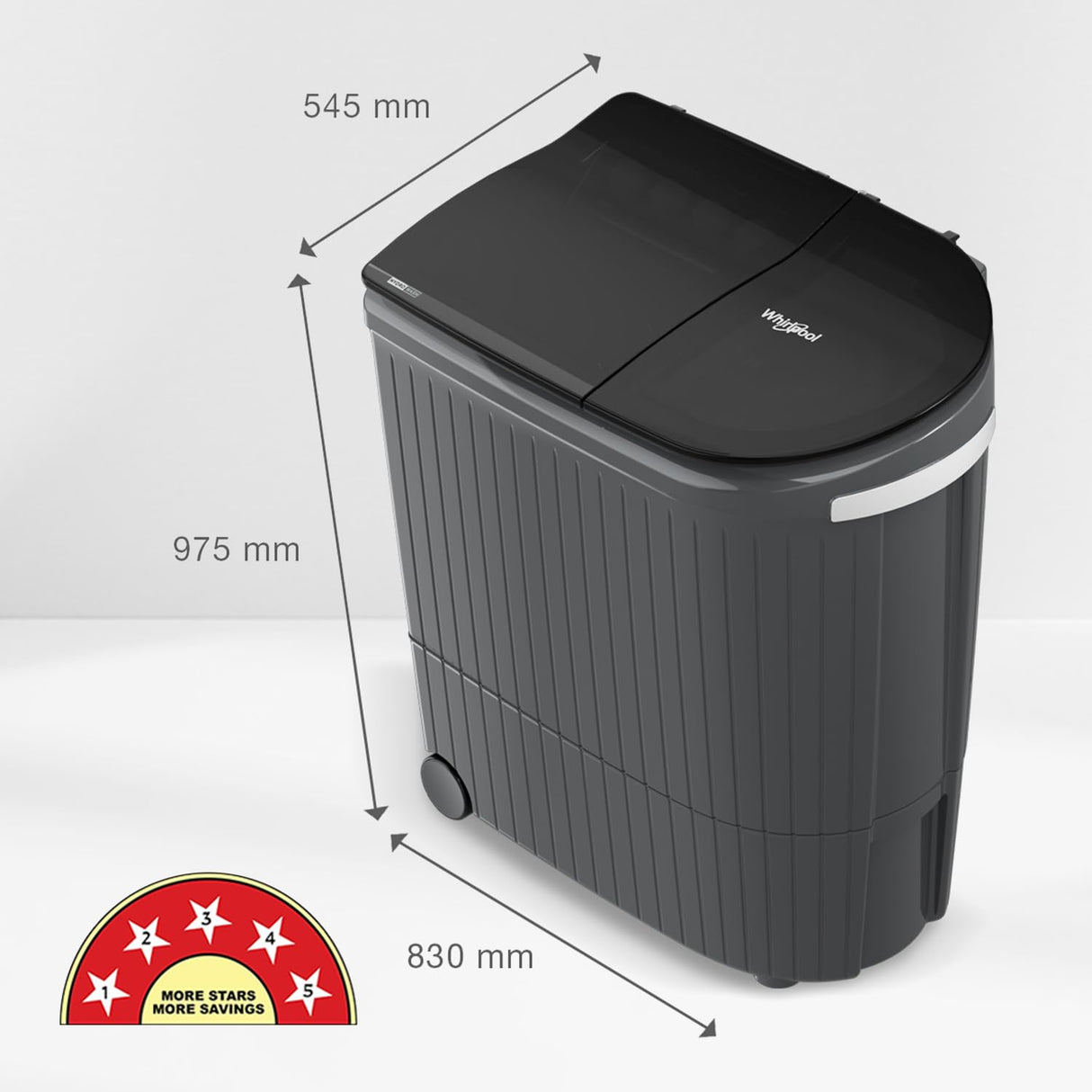 Whirlpool 9 Kg 5 Star Semi-Automatic Top Loading Washing Machine (W.POOL WM 30312)