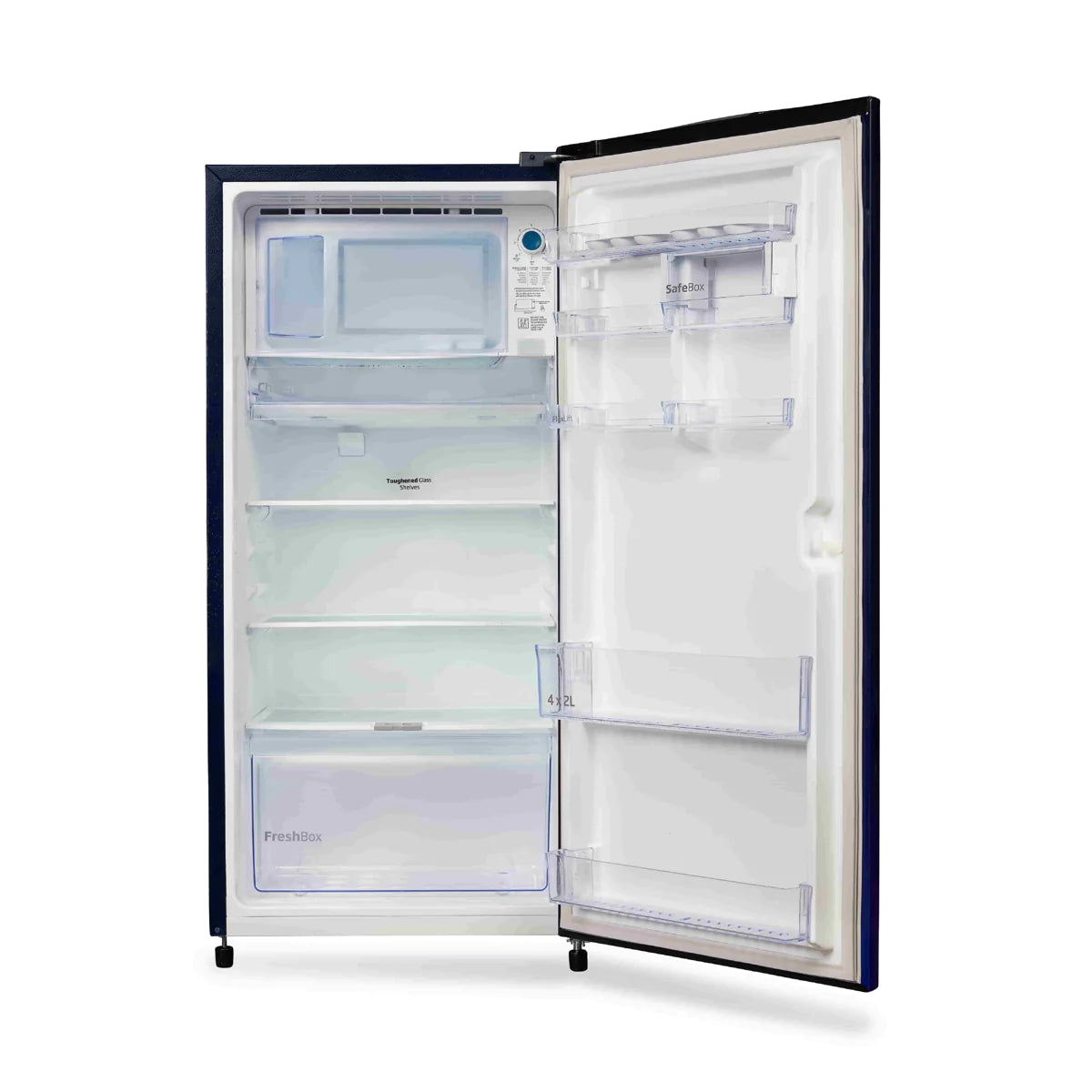 Voltas Beko by A Tata Product 185 L Direct Cool Single Door 3 Star Refrigerator  (Dahlia Blue, RDC220C