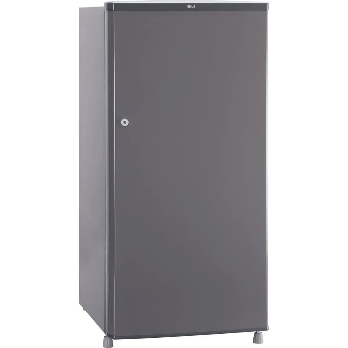 LG 185 L Direct Cool Single Door 1 Star Refrigerator  (Dim Grey, GL-B199GGXB)