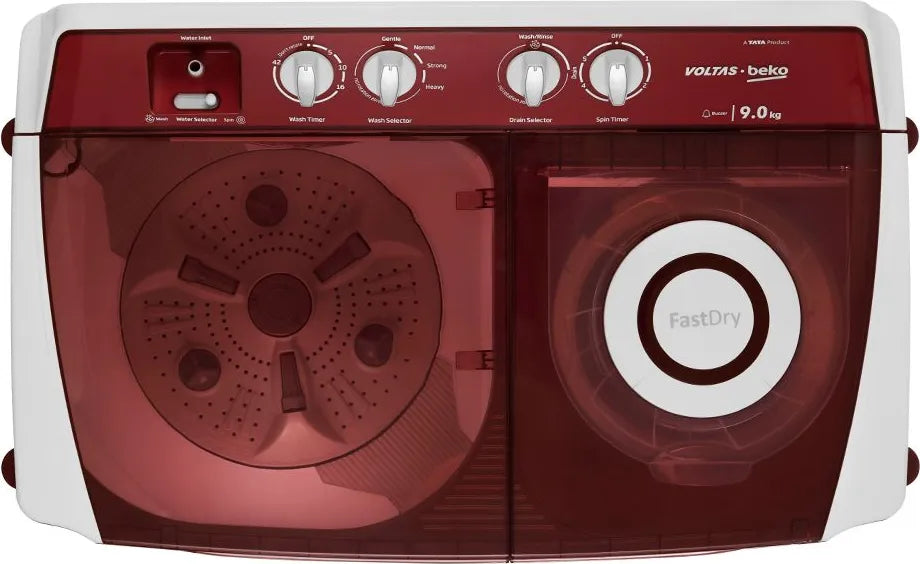 Voltas Beko 9 Kg Semi Automatic Machine (WTT90ABRT)