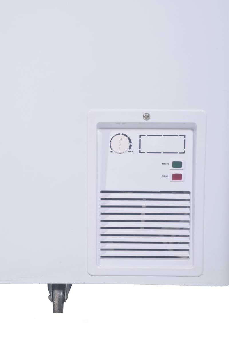 Voltas 405 DD CVF Double Door Deep Freezer, 405 Liters, White