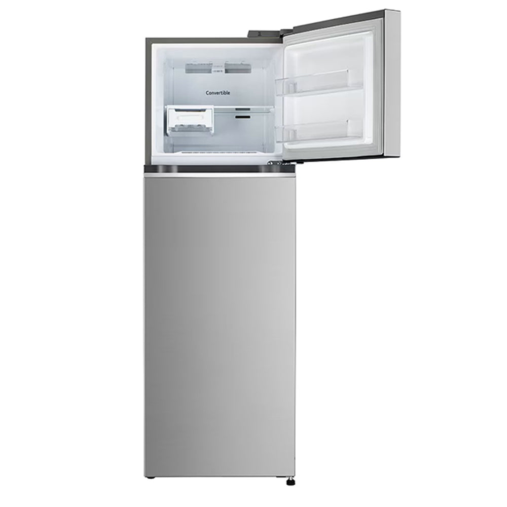 LG 272 litres 2 Star Double Door Refrigerator, Shiny Steel (GL-S312SPZY)
