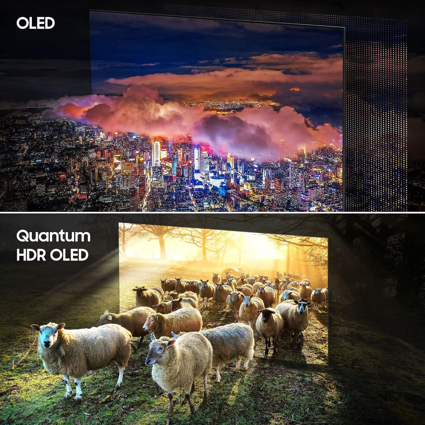 Samsung 138 cm (55 inches) 4K Ultra HD Smart OLED TV QA55S90CA (Titan Black)