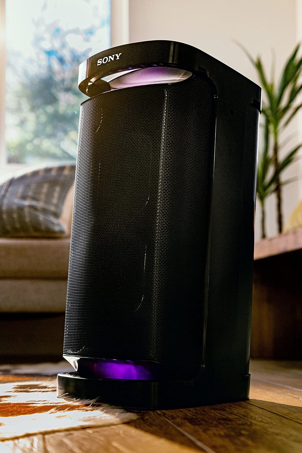 Sony SRS-XP700 Portable Wireless Bluetooth Party Speaker (Mic/Guitar Input, IPX4 Splashproof Protection,Upto 25hrs Battery