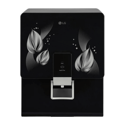 LG 8L RO+Mineral Booster Water Purifier with Steel Tank, Black WW146RTLB