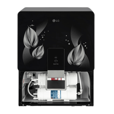 LG 8L RO+Mineral Booster Water Purifier with Steel Tank, Black WW146RTLB