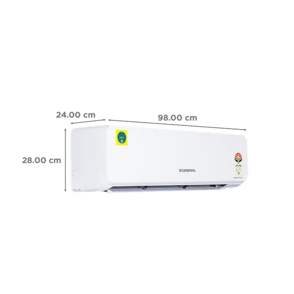 OGeneral ASGG18CGAA-B 1.5 Ton 5 Star Inverter Split Air Conditioner
