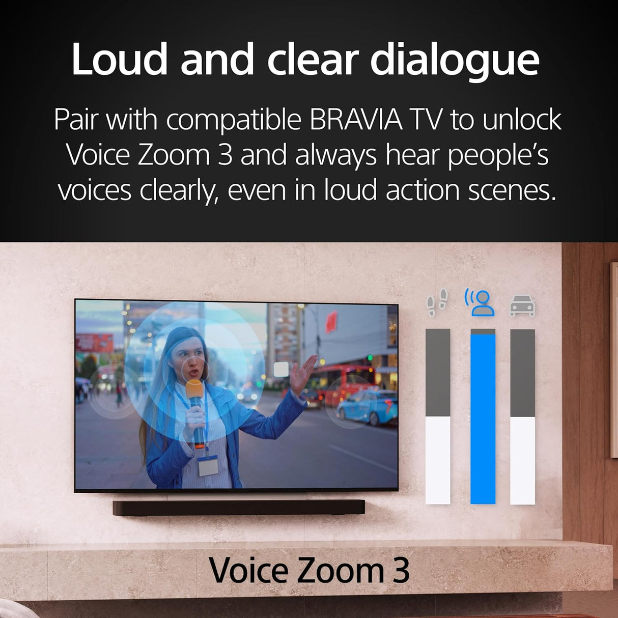 Sony Bravia Theatre Bar 6(HT-B600) 5.1(3.1.2) Channel Dolby Atmos/DTS:X Soundbar with Powerful Wireless subwoofer,2-Upfiring Speaker,Voice Zoom3,BCA App, Bluetooth,HDMI eARC,Remote Control
