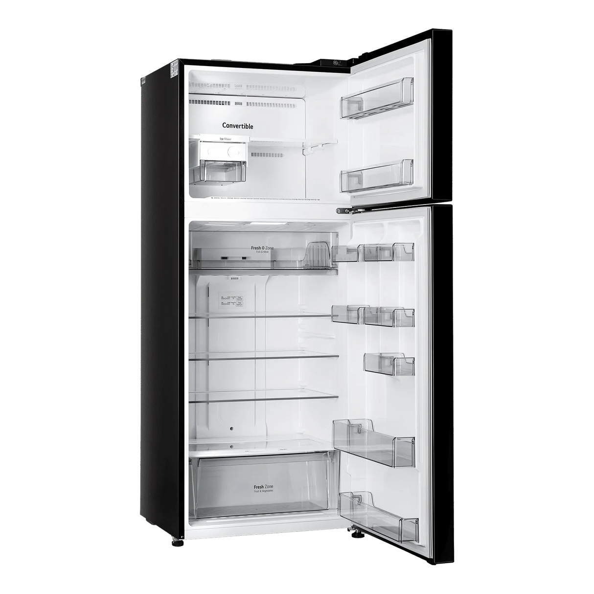 LG 446 Litres Double Door Refrigerator | Frost Free | Convertible | Multi Air Flow | 1 Star | Ebony Sheen | GLT4416CCES (2026)