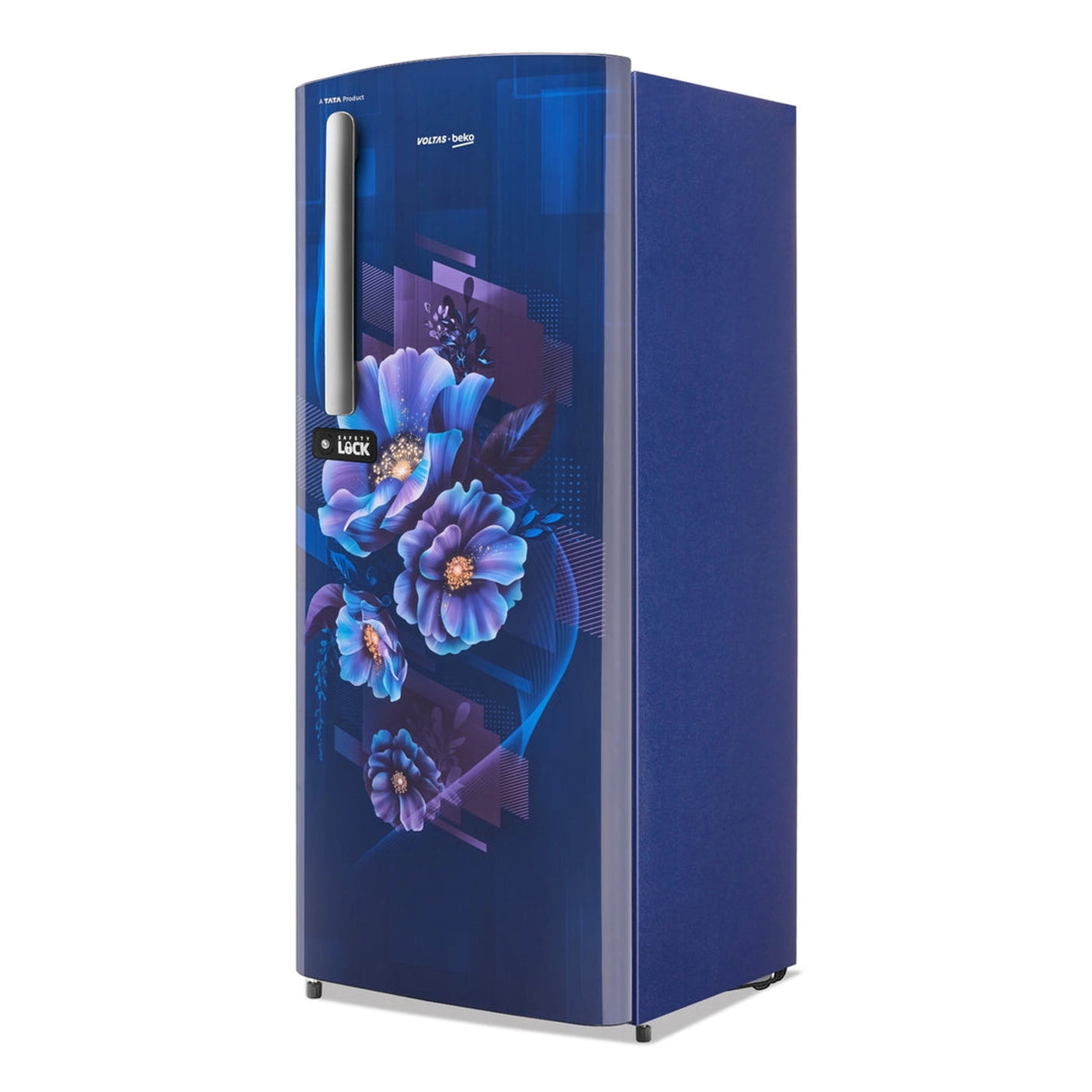 Voltas Beko 210 L 3 Star Single Door Direct Cool Refrigerator (RDC245C/W0BBE0M000UGD, Bonita Blue)