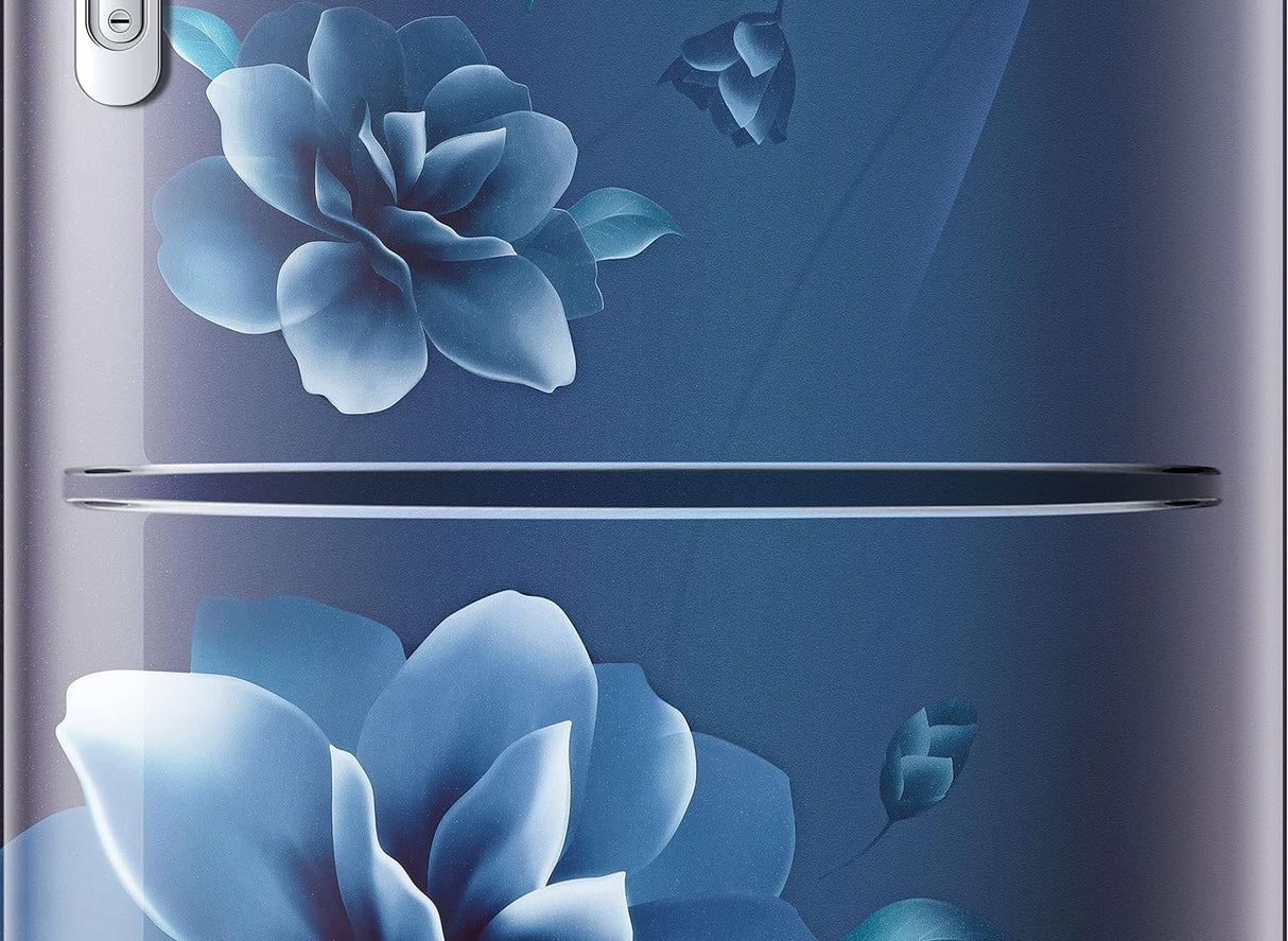 Samsung 183 L, 3 Star, Digital Inverter, Direct-Cool Single Door Refrigerator (RR20C2723CU/NL, Camellia Blue, 2023 Model) (RR20C2723CU)