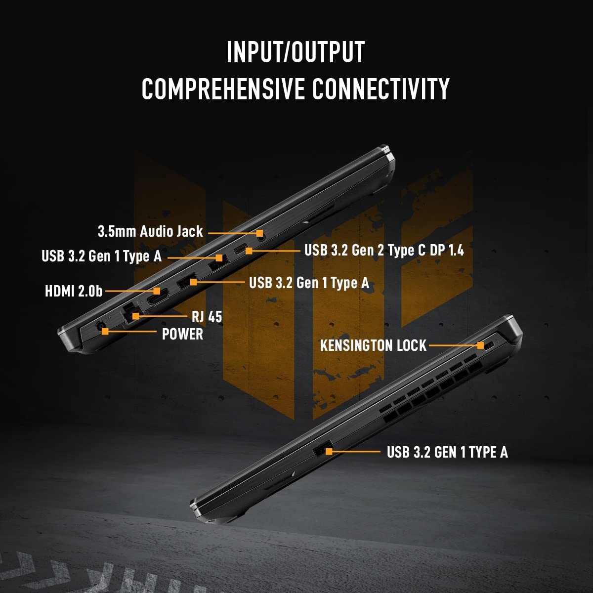 ASUS TUF Gaming A15: Precision gaming with Ryzen 5, GTX 1650, and 15.6" FHD 144Hz.