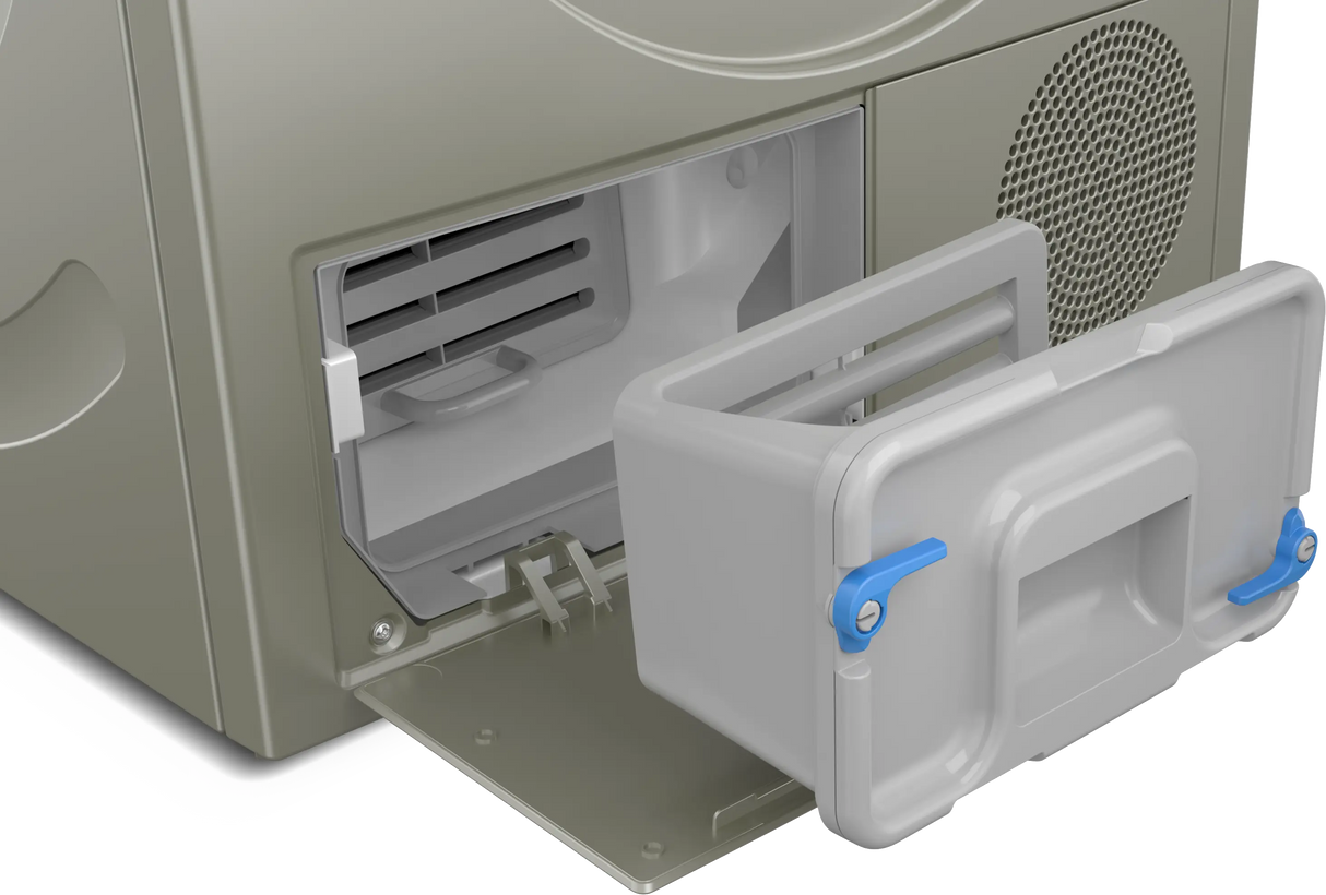 Bosch 9 Kg Silver Inox Tumble Dryer – Series 4 Condenser Model WPG24108IN