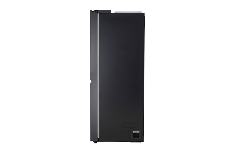 LG 630L, Side-by-Side Refrigerator,GL-L257CMC3, Wi-Fi Convertible, Water & Ice Dispenser, Matte Black Finish, 3 Star