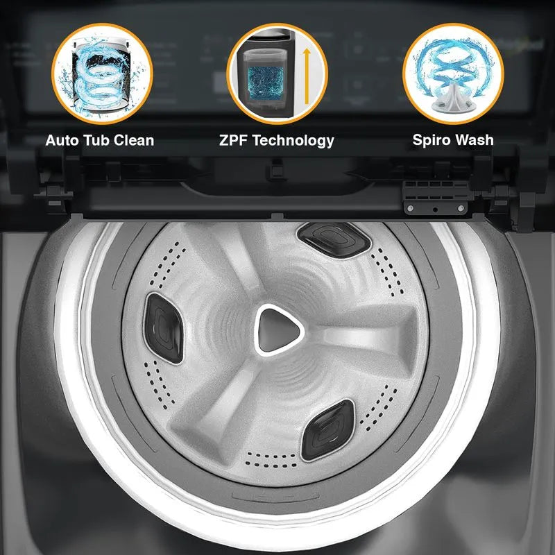 Whirlpool 7kg 5 Star Whitemagic Elite Fully Automatic Top-Load Washing Machine - Grey (31683)