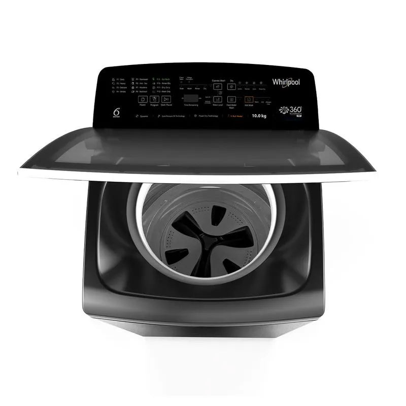 Whirlpool 10kg 5 Star 360° Bloomwash Pro Top Load Washing Machine with In-Built Heater (31688)