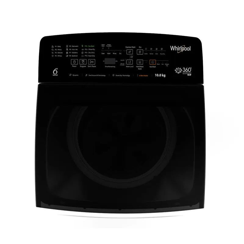 Whirlpool 10kg 5 Star 360° Bloomwash Pro Top Load Washing Machine with In-Built Heater (31688)