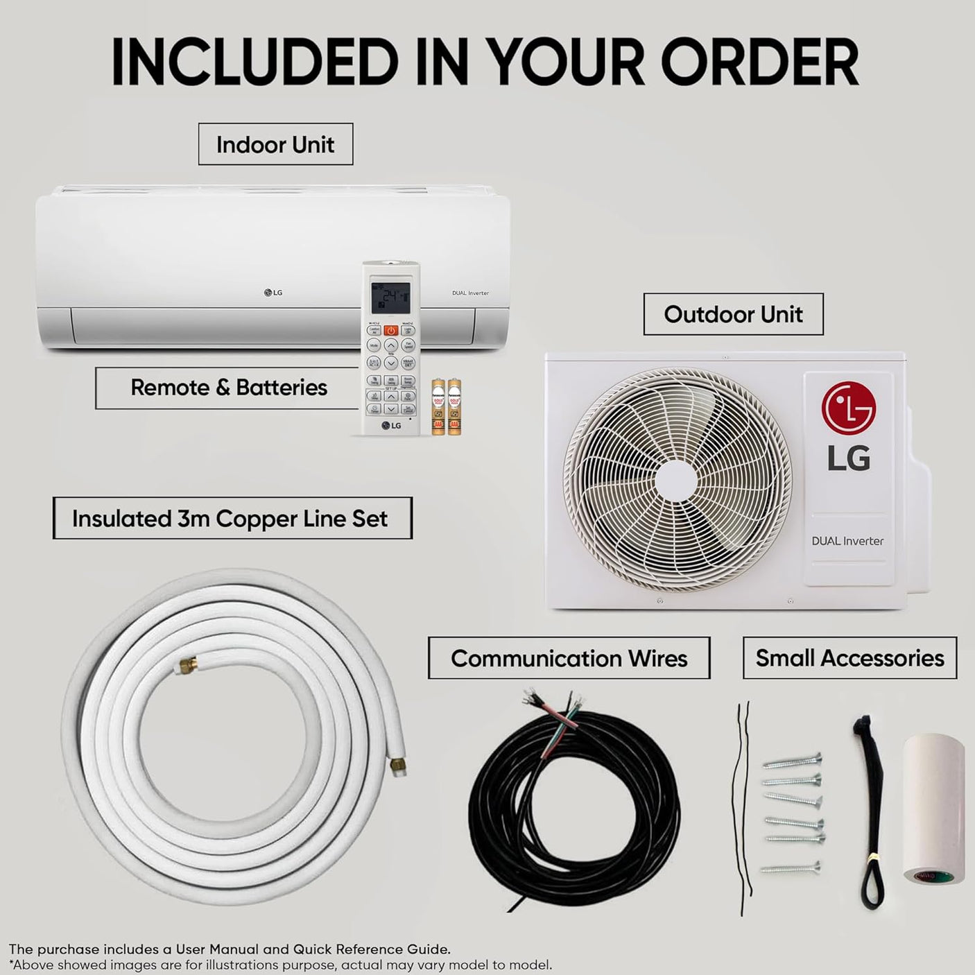 LG 1.5 Ton 4 Star DUAL Inverter Split AC (Copper, AI Convertible 6-in-1, VIRAAT Mode, Faster Cooling & Energy Saving, 4 Way Swing, HD Filter with Anti-Virus Protection, US-Q19JNYE, White)