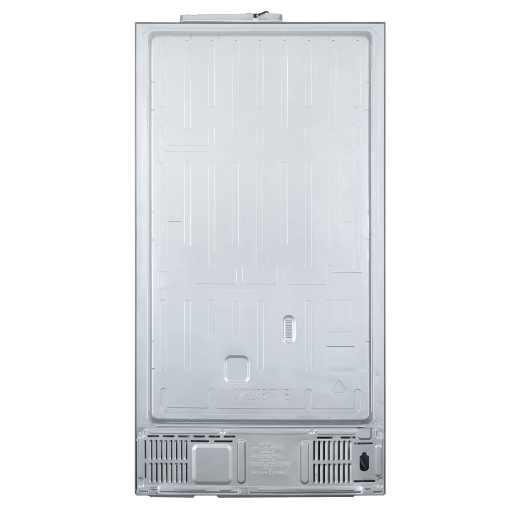 Haier 598 Litres 3 Star Frost Side-by-Side Smart Wifi Enabled Refrigerator with Digital Control Panel (HRT-683KGU1, Black Glass)