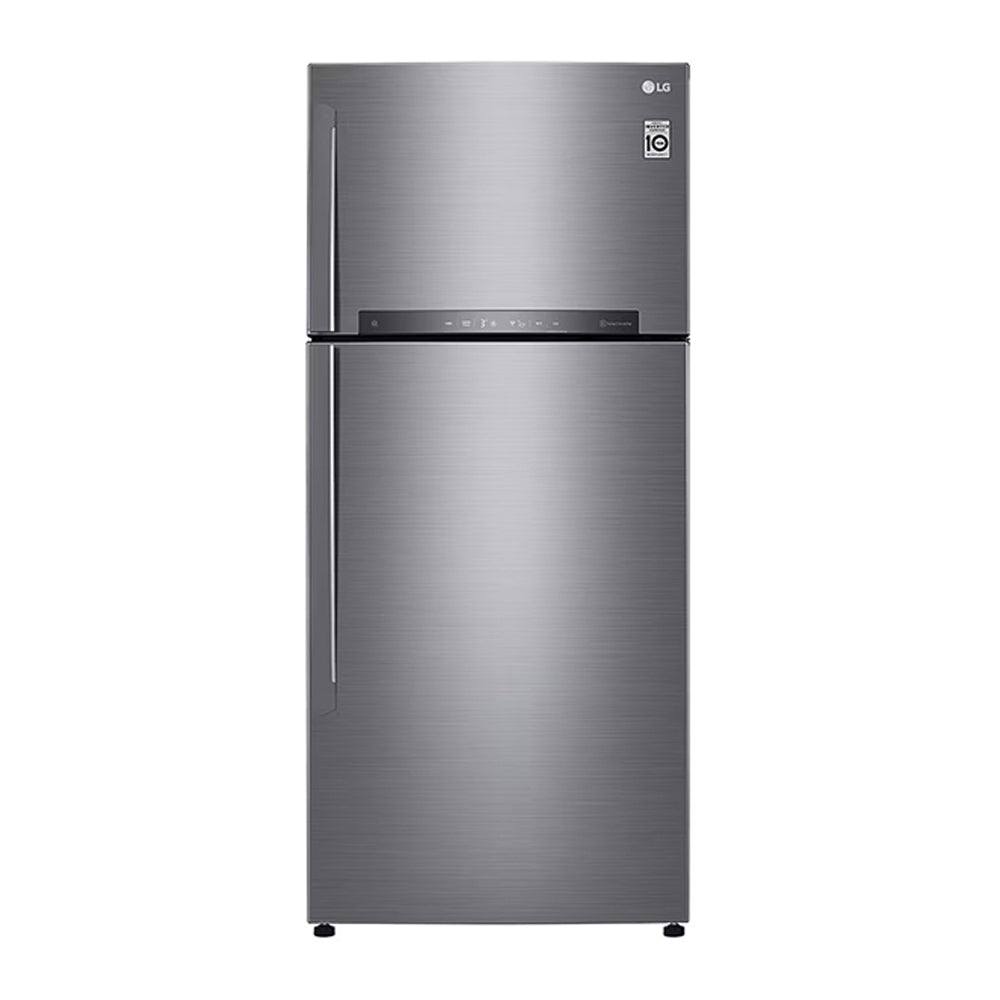 LG 506L 1-Star Double Door Refrigerator - Platinum Silver