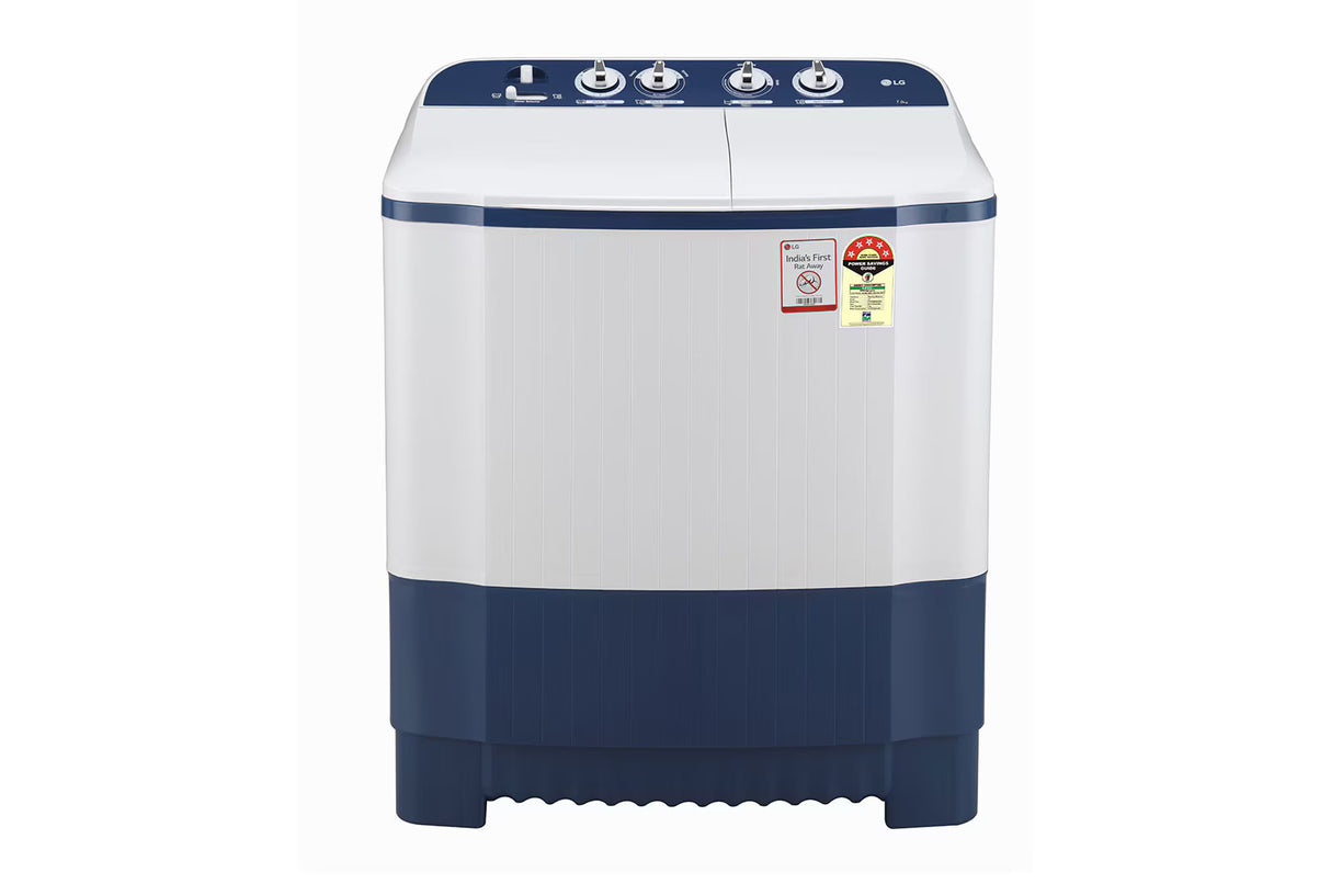 LG 7.5Kg, Semi Automatic Washing Machine, Roller Jet Pulsator, Dark Blue (P7510RBAZ)