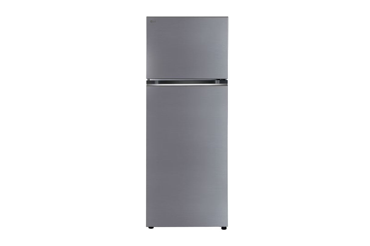 LG 466 L 1 Star Double Door Refrigerator with Smart Inverter Compressor, Door Cooling™ in Shiny Steel Finish  GL-T492NPZR