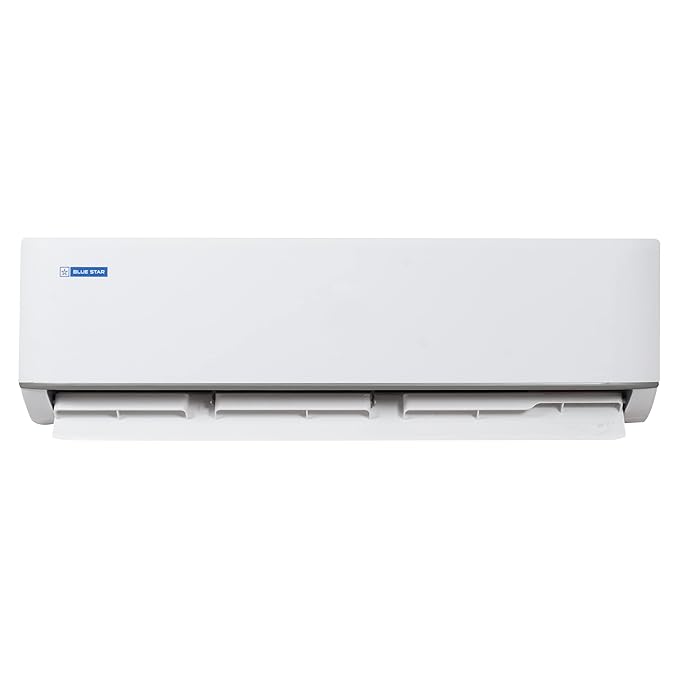 Blue Star Air Conditioner|2 Ton 3 Star|Fixed Speed Split AC|Copper|FB324DNU|White