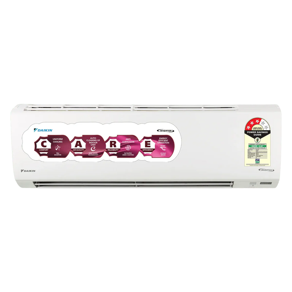 Daikin 1.5 Ton 3 Star Inverter Split AC – Copper Condenser, PM2.5 Filter | FTKL50XV16VAA
