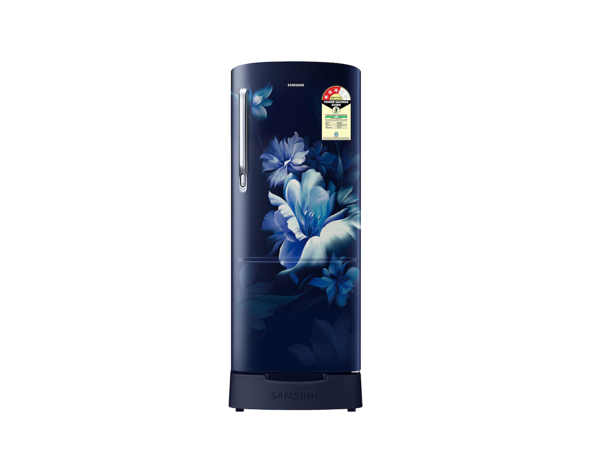 Samsung 183L Single Door Refrigerator with Elegant Grandé Design, Energy Efficient Cooling – RR20H2823UZ
