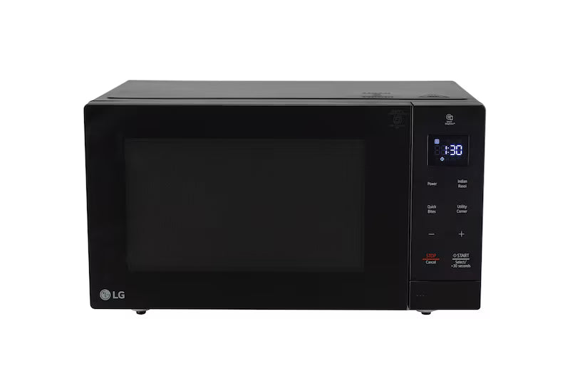 LG 30 L Solo Microwave Oven MS3032BK with I-Wave Technology & Anti-Bacterial Cavity (Black)