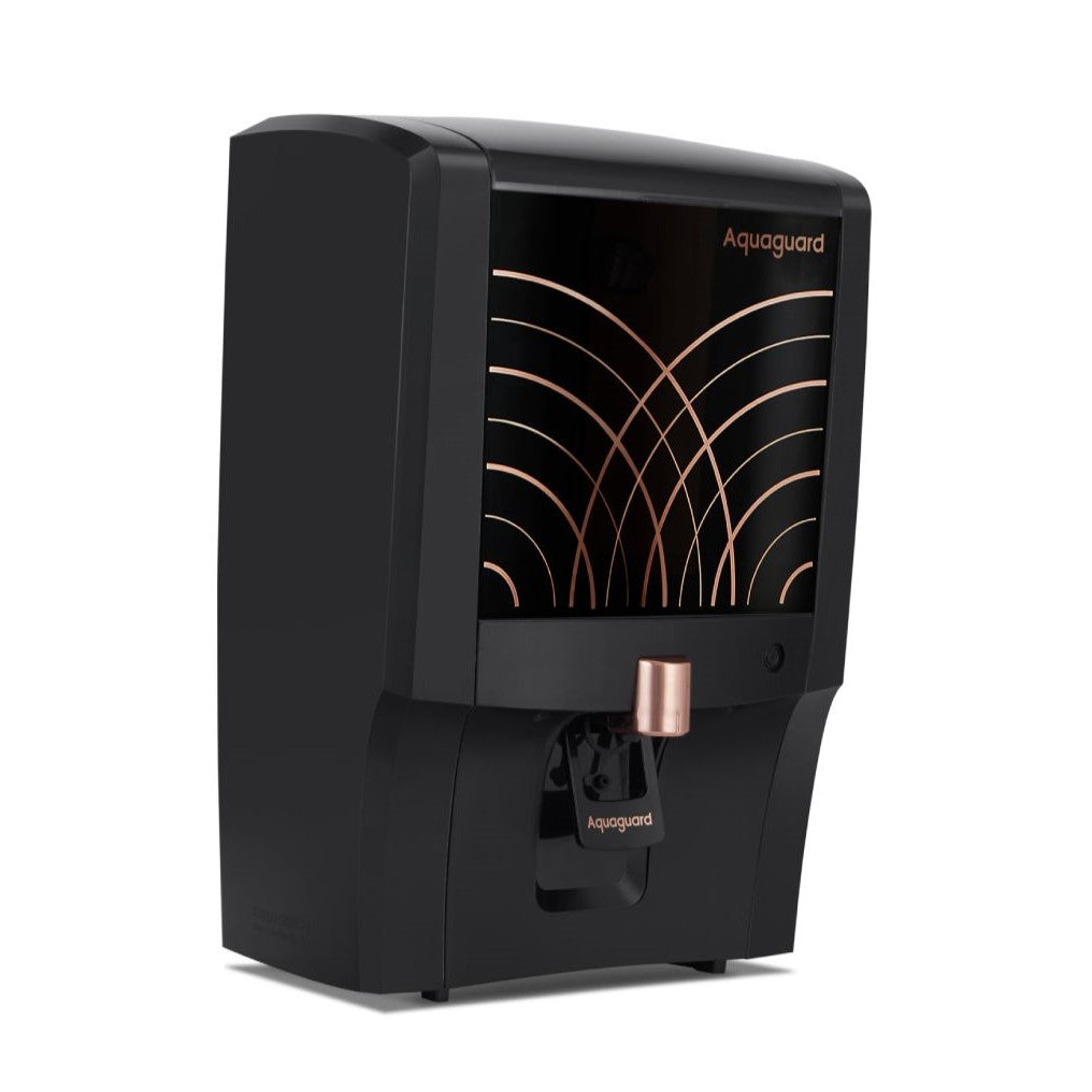 Eureka Forbes Aquaguard Enhance NXT 2X Life RO UV TA | 7 Litres Water Purifier with Taste Adjuster | Active Copper Technology (Black)