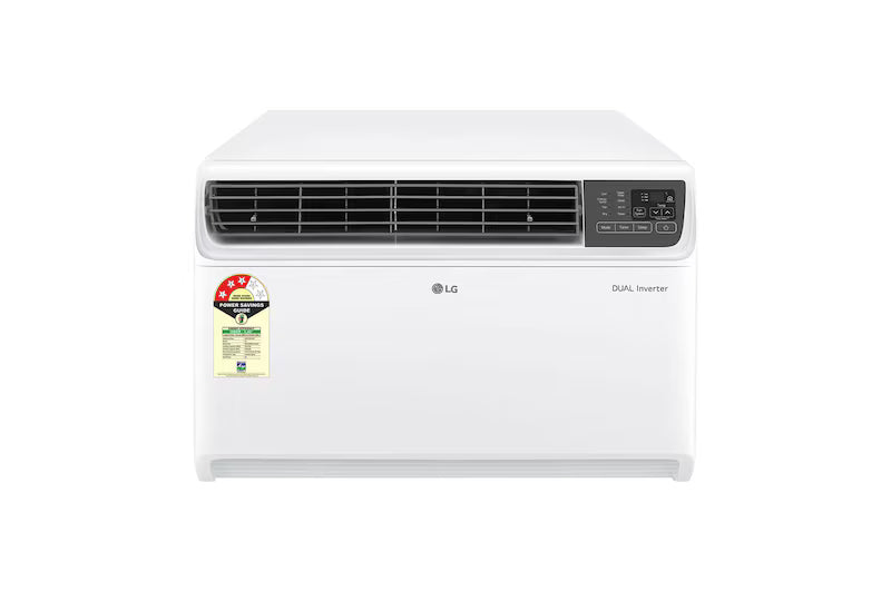 LG 1.5 Ton 3 Star Dual Inverter Window AC | 4-in-1 Convertible Cooling | Copper Tubes | Anti-Virus HD Filter | 2026 Model AW-Q18WUXA