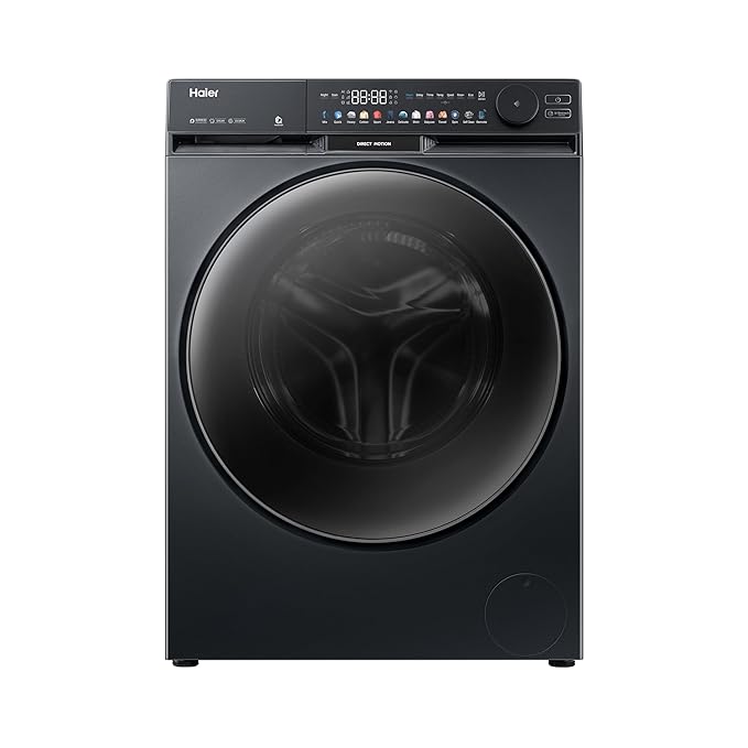 Haier 12 Kg Fully Automatic Washing Machine with Digital Color Touch Panel (HW120-DM14F9BKU1)