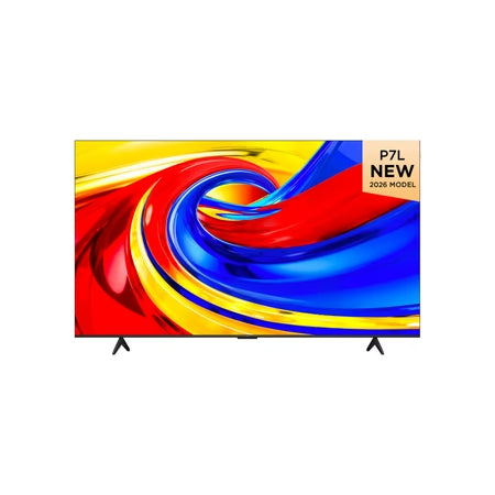 TCL 75P7L 190.5 cm (75 Inch) 4K QLED Smart Google TV | HDR10 | Dolby Audio | Google Assistant | Black