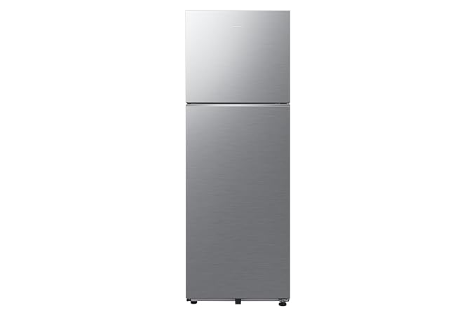 Samsung RT38HG5A42S8/HL Double Door Refrigerator (350L, Digital Inverter Compressor, Frost Free, Twin Cooling Plus, Convertible 5-in-1, Wi-Fi SmartThings, Elegant Inox Finish)