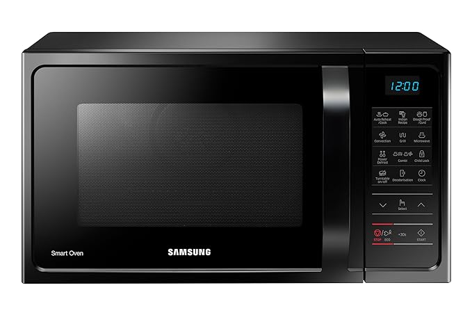 Samsung 28L, Convection Microwave Oven with Curd Making (MC28A5013AK/TL, Black)
