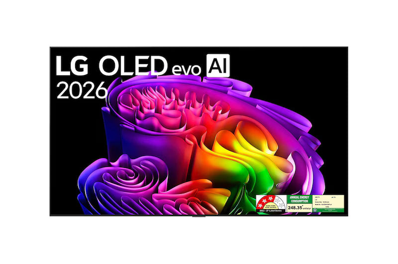 LG 65" OLED evo AI G6 4K Smart TV | OLED65G6PLA | α11 AI Processor Gen3, Dolby Vision & Atmos, Gallery Design
