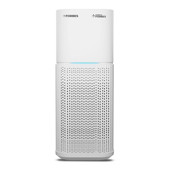 Eureka Forbes Air Purifier 355 With True Hepa H13 Filter & Surround 360° Air Technology|Removes 99.97% Dust|4-Stage Purification In 10 Mins|Convenient,White