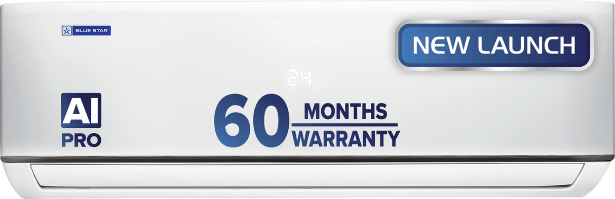 Blue Star 2 Ton 3 Star Split Inverter Air Conditioner 2026 Model IA322DXU – Copper Condenser, Energy Efficient Cooling, White