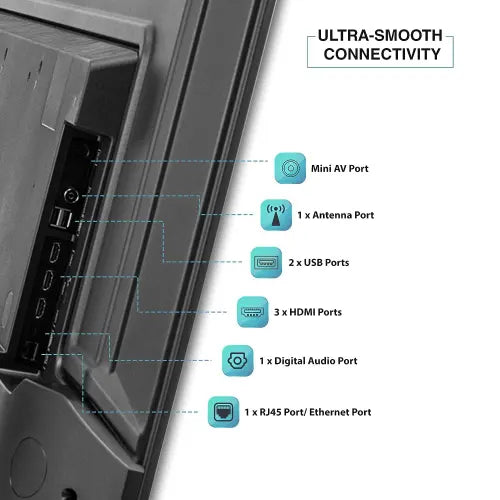 Sansui 165 cm (65 inches) 4K Ultra HD Smart QLED Google TV JSW65GSQLED (Black)