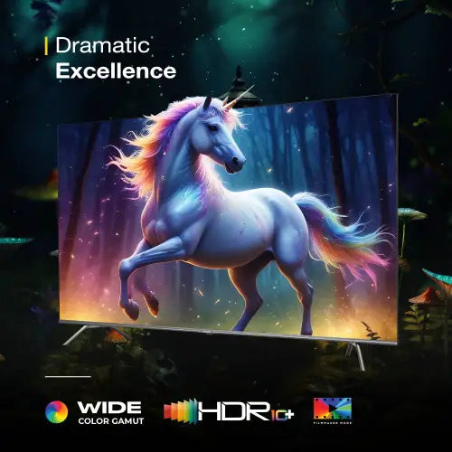 Sansui 165 cm (65 inches) 4K Ultra HD Smart QLED Google TV JSW65GSQLED (Black)