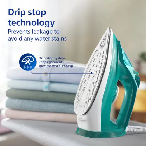 PHILIPS DST3030/70 2400 W Steam Iron  (Green)