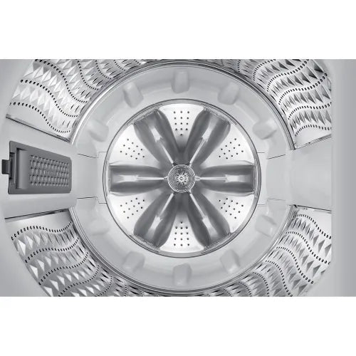 SAMSUNG 8 kg 5 Star Wi-Fi Inverter Fully Automatic Top Load Washing Machine (WA80F08B3BTL, AI VRT+ Technology, Black Caviar)