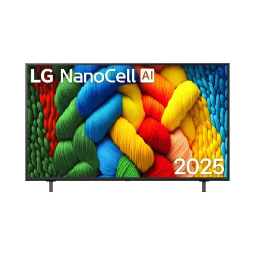 LG Nano Cell AI (NANO83) 108cm (43 Inch) 4K Ultra HD Smart TV , 43NANO83A6A (2025)