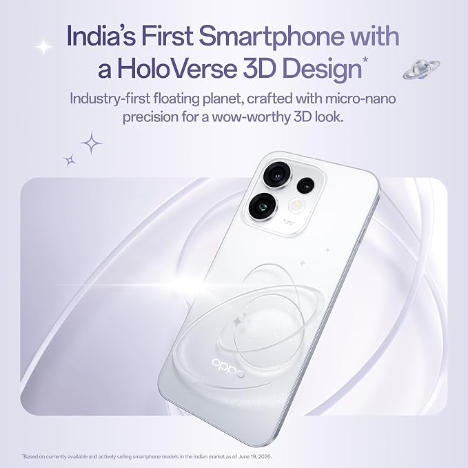 Oppo Reno 16 5G 8GB/256GB | Snapdragon 7 Gen 4, 50MP Triple Camera, 6.83" AMOLED, IP68+IP69, Sunset White
