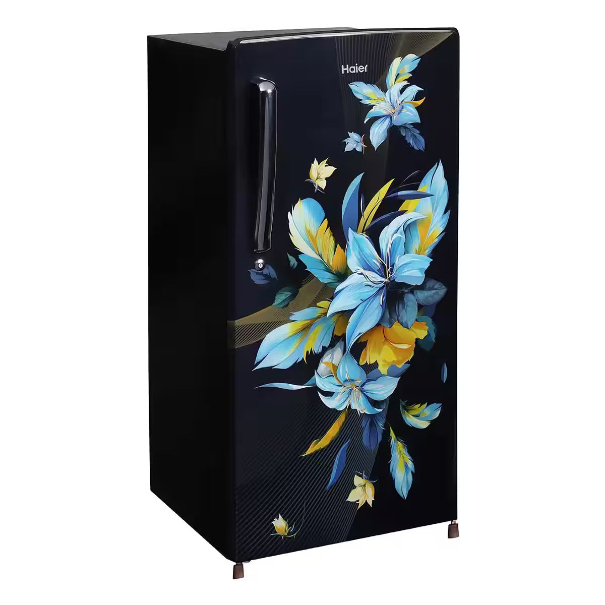 Haier 185 L, 2 Star, Black Opal Finish Direct Cool Single Door Refrigerator (HRD-2062CKO-N)