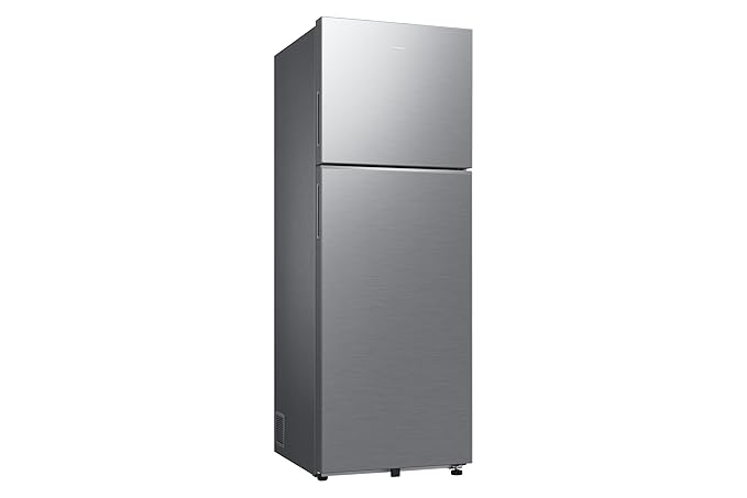Samsung RT38HG5A42S8/HL Double Door Refrigerator (350L, Digital Inverter Compressor, Frost Free, Twin Cooling Plus, Convertible 5-in-1, Wi-Fi SmartThings, Elegant Inox Finish)